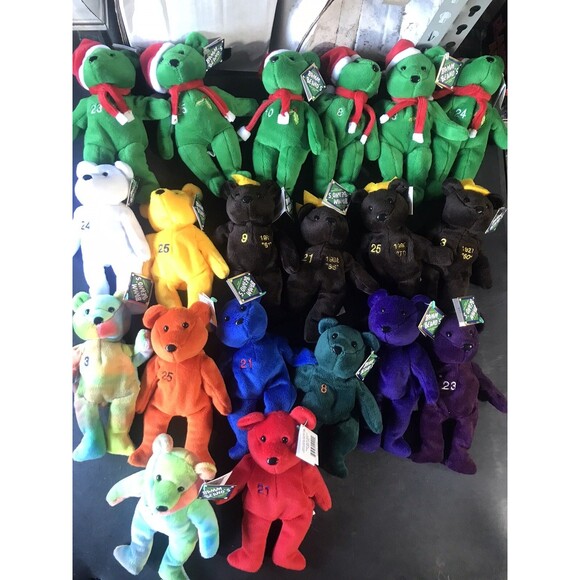 Bamm Beano's Lot Of 20 New NWT Baseball Player MLB Collection Beanie Free Ship - Picture 1 of 16